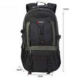 Eaglebeky KAKA Terylene Fabric Backpack for 17-Inch Laptops (Red)