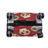 Suitcase Cover Suitcase Cartoon Mexican Skulls Luggage Cover Travel Case Bag Protector for Kid
