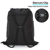 Venture Pal Packable Sport Gym Drawstring Sackpack Backpack Bag with Wet Pocket for