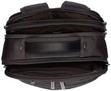 Kenneth Cole Reaction Manhattan Commuter Slim Backpack 16" Laptop Computer & Tablet Travel, Business, Work, School Bookbag, Brown, Colombian Leather