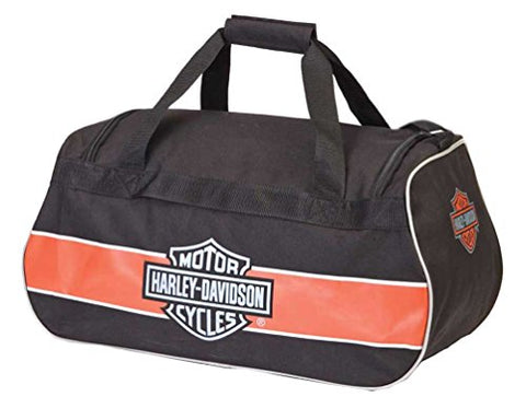 Harley-Davidson Classic Bar & Shield Sports Duffel Bag w/Strap 99418 RUST/BLACK