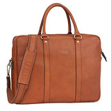 Banuce Vintage Full Grain Italian Leather Briefcase for Men Business Tote Messenger Satchel Bag