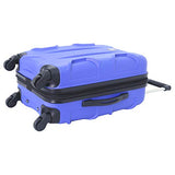 Travelers Club Camden Hardside Spinner Luggage, Blue, 2-Piece Set (20/28)
