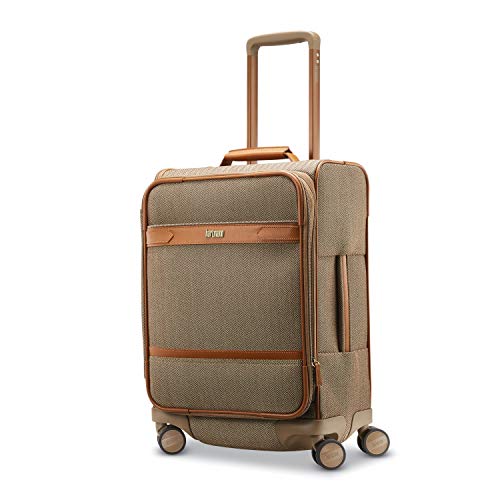 Hartmann Herringbone Deluxe Domestic Carry On Expandable Spinner, Terracotta