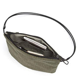 Pacsafe Men's Metrosafe X Anti Theft Crossbody Pouch, Tweed Green, 2.5L