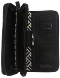 Vera Bradley Turnlock Wallet, Classic Black, One Size