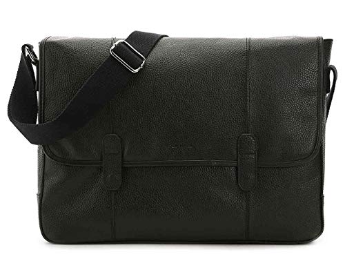 Cole Haan Pebble Leather Wayland Messenger Bag, Black, O/S