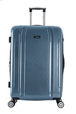 Inusa Southworld Lightweight Hardside Spinner Blue Carbon/20"L X 13"W X 27"H