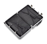 Zero Halliburton Classic Polycarbonate 2.0-22" 4-Wheel Travel Case, Black