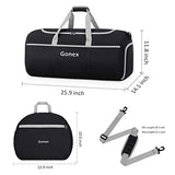 Gonex 70L Packable Travel Duffle, Lightweight Luggage Duffel Sports Gym Bag with Shoe Compartment