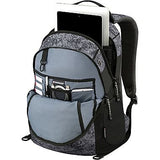 Wenger Swissgear Granite 16" Laptop Backpack Travel School Bag Black-Geo