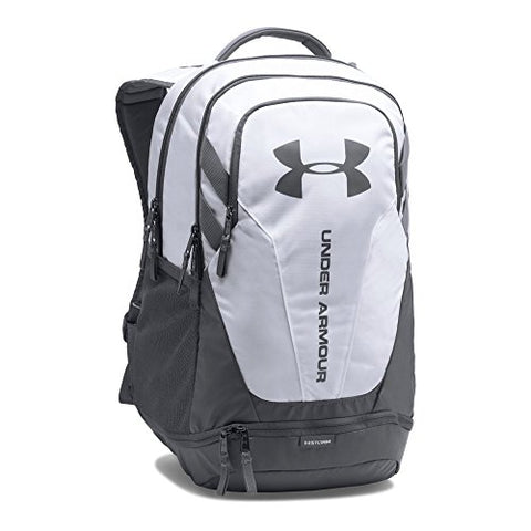 Under Armour Hustle 3.0 Backpack, White (100)/Graphite, One Size