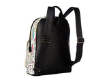 Betsey Johnson Women's School Backpack White Multi One Size