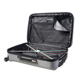 Mia Toro Fabrii Hardside Spinner 20'' Carry-on, Black