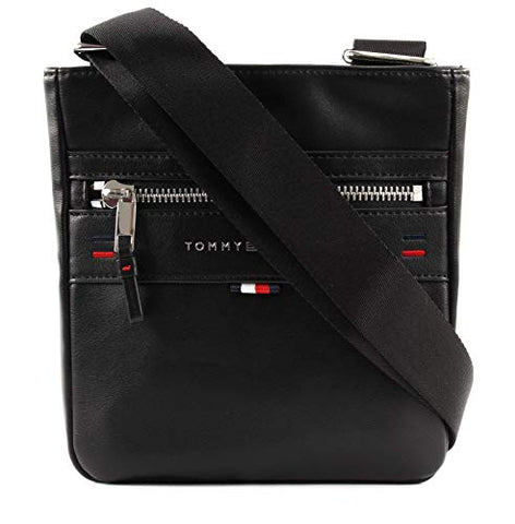Tommy Hilfiger Elevated Mini Crossover Novelty, Men’s Shoulder Bag, Black, 8.5x17x30 cm (B x H T)
