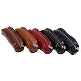 Floto Italian Leather Pencil Case Dopp Kit Toiletry Bag Shave Kit