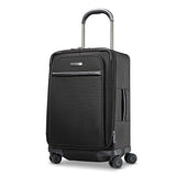 Hartmann Metropolitan 2 Global Expandable Spinner Carry-On Luggage, Deep Black