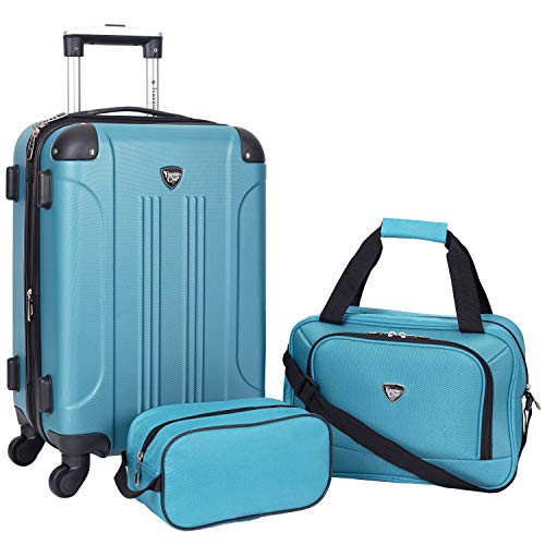  Travelers Club Expandable Midtown Hardside 4-Piece