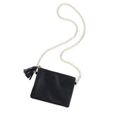 Black Vegan Leather Kendall Purse