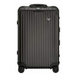Rimowa Lufthansa Alu Premium Collection Suitcase 63.5L Electronic Tag, Black