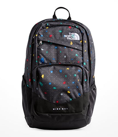 The North Face Wise Guy Backpack - TNF Black Climbfetti Print & TNF Black - OS