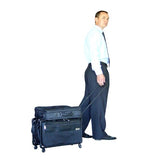 Tutto 20-Inch Regular Office On Wheels For Laptop, Black (4220Bcc)