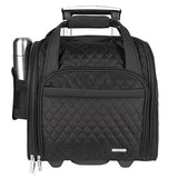 Travelon Wheeled Underseat Carry-On With Back-Up Bag, Black, One Size