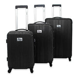 The Black Chariot Monet 3-Piece Rolling Luggage Set