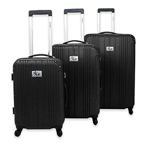 The Black Chariot Monet 3-Piece Rolling Luggage Set