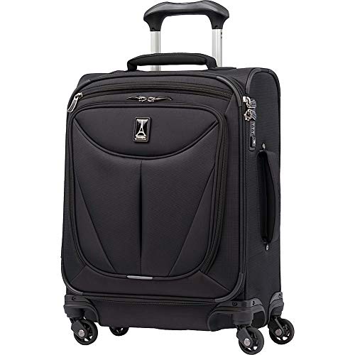 Travelpro Walkabout 3 19" International Expandable Carry On Spinner, Black