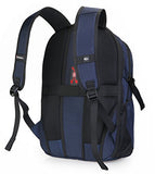 Silmarils 13 Inch To 17.3 Inch Tsa Friendly Scansmart Laptop Backpack Waterproof (Black/Blue)(Blue)