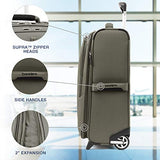Travelpro Luggage Expandable Checked-Medium, Slate Green