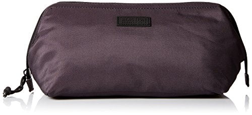 Kenneth Cole REACTION Men's Fabric Top Zip Travel Kit, black, 24