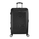 Kemyer 3-piece Hardside Tsa Lock Lightweight Spinner Rolling Luggage Set, Black