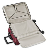 Briggs & Riley Transcend-Softside Carry-On Spinner Luggage, Merlot, 22-Inch