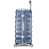 Samsonite Framelock Hardside Checked Luggage with Spinner Wheels, 28 Inch, Ice Blue
