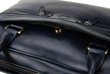 ECOSUSI Men's Briefcase 15.6 inch Laptop Bag PU Leather Computer Messenger Shoulder Bag with