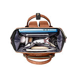 Laptop Backpack for Women Fashion Travel Bags Business Computer Purse Work Bag with USB Port,Orange