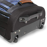 ORIGINAL PENGUIN Luggage 21" Rolling Duffel Bag, Blue Palm Tree, One Size