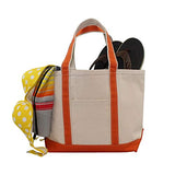 CB Station - Boat Tote Medium- ORANGE Canvas Bag