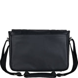 Ben Sherman Luggage Sharply Curved Crossbody 15" Laptop Messenger Bag (Midnight