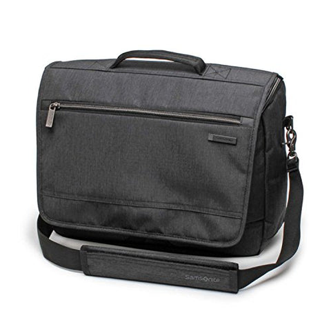 Samsonite Modern Utility Messenger Bag Laptop, Charcoal Heather One Size