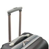 TPRC 3 Piece "Barnet Collection" Hardside Expandable Spinner Luggage Set, Black Color Option