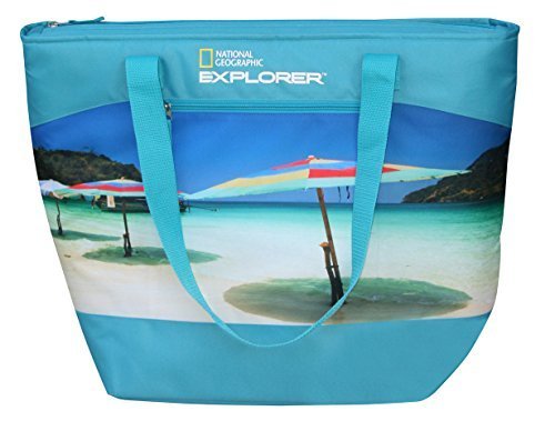 National Geographic Mega Tote, Umbrellas, One Size