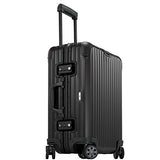 Rimowa Topas Stealth Aluminium Carry on Luggage 21" Inch Multiwheel 32L TSA Lock Spinner Suitcase Matte Black