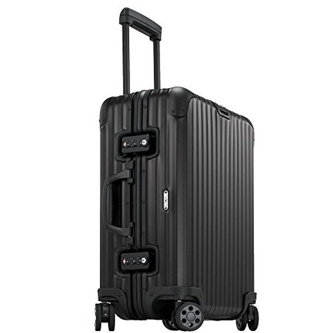 Rimowa Topas Stealth Aluminium Carry On Luggage 21" Inch Multiwheel 32L Tsa Lock Spinner Suitcase