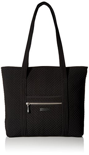 Vera Bradley Iconic Vera Tote, Classic Black