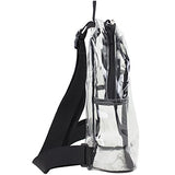 Eastsport 100% Transparent Clear MINI Backpack (10.5 by 8 by 3 Inches) with Adjustable Straps