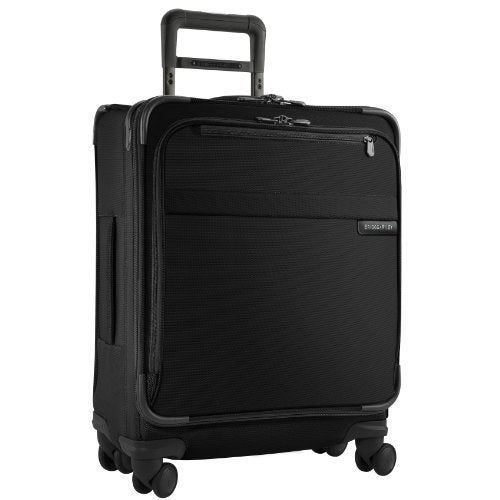 Briggs & Riley @ Baseline Luggage Baseline International Carry-On Wide-Body Spinner Bag, Black,