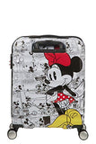Trolley Rigido 55cm 4 Ruote Cabina | American Tourister Wavebreaker Disney | 31C001-Minnie Comics White